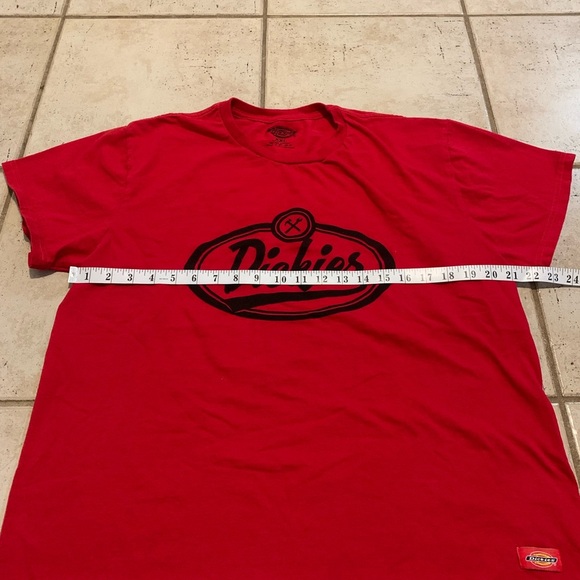 Dickies Red XXL Logo T-shirt - Picture 3 of 6